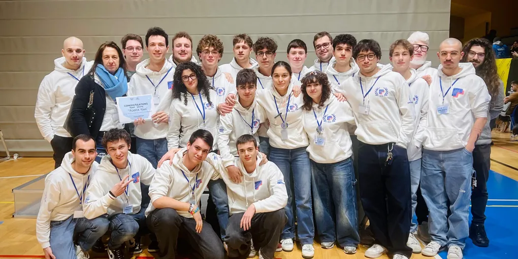 Robot di Planck Team alla competizione FIRST Tech Challenge di Lignano 2025